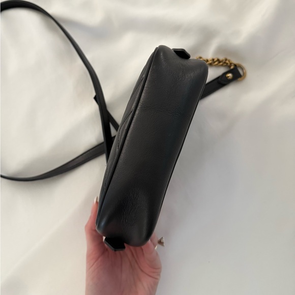 Authentic Gucci Black Mini GG Marmont Camera Bag EUC - Picture 11 of 15